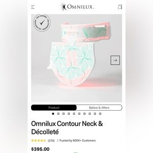 Omnilux Led Neck Mask
